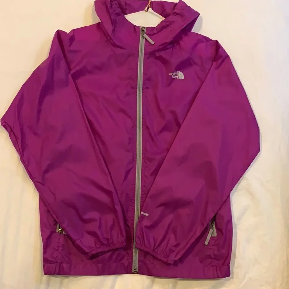 Hydrenalite Purple north face raincoat/windbreaker
